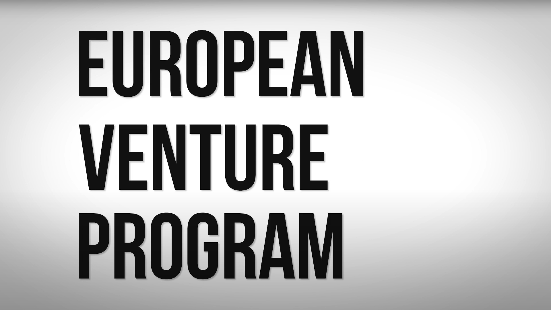 European Venture Program ©EVP European Venture Program