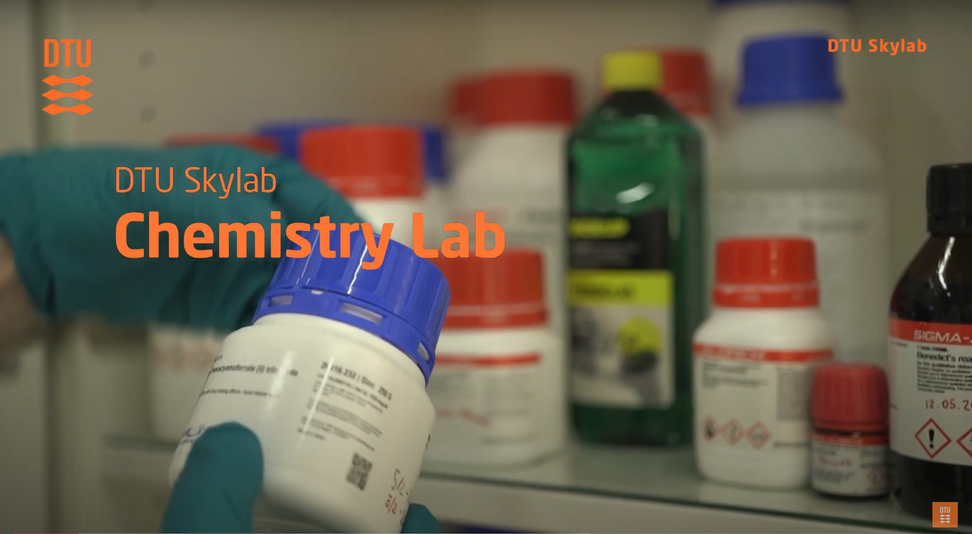 Chemistry lab ©DTU Chemistry lab